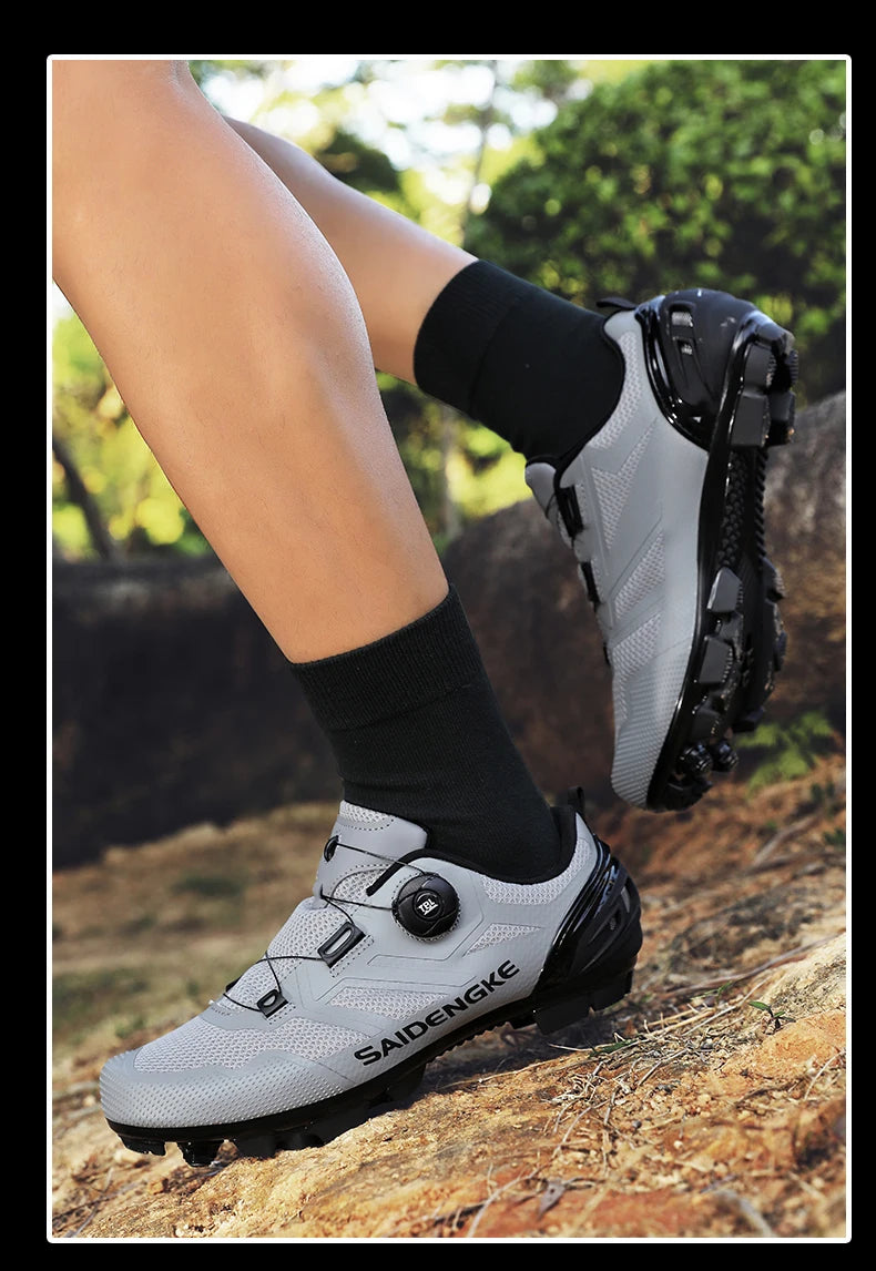 Unisex New Cycling Shoes Professional Lightweight Luxury Original Road Rubber MTB Racing Bicycle Fashion Bike Street Sports