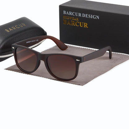 Ochelari de soare sport pentru bărbați și femei marca BARCUR, cu ramă ultra-ușoară din PC de înaltă calitate, protecție UV400, pentru activități în aer liber, conducere și ciclism