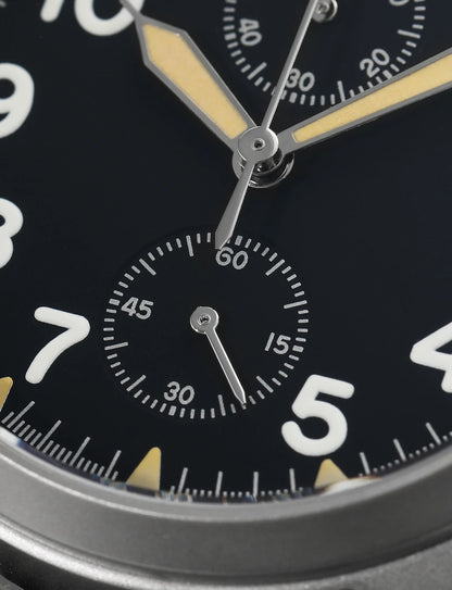 Militado ML1868 Watch VK61 Quartz Movement 100m Waterproof Watches Men Stainless Steel Chronograph Sapphire Crystal Wristwatch