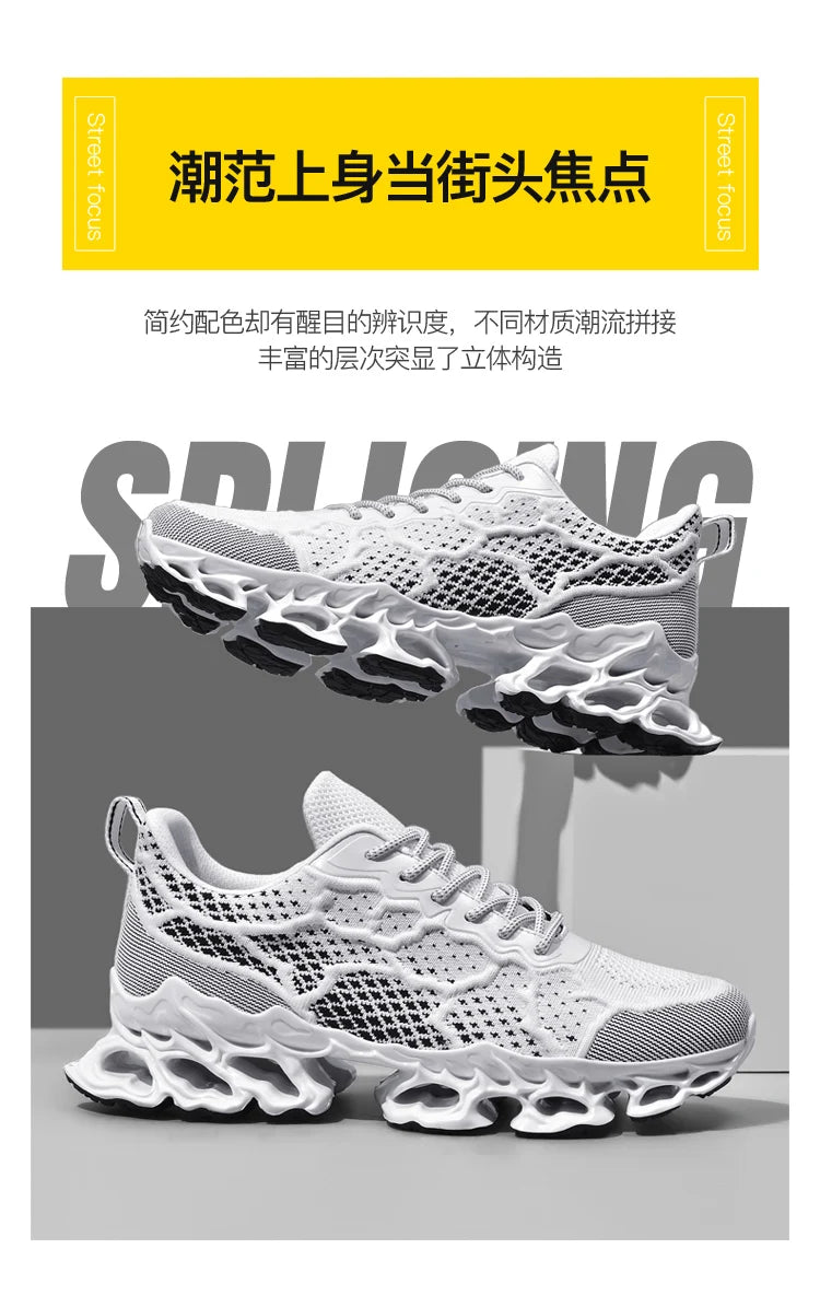 Herresko sneakers afslappede sko til mænd tenis luksussko trainers Race åndbare sko modeslippers løbesko til mænd