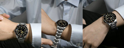 San Martin 40mm Aluminum Bezel NH35 BB58 Automatic Watches For Men Dive Wristwatch 20ATM Sapphire Luminous Reloj SN0008D