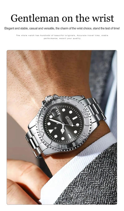 Luxury Watch Man High Quality New Brand Sports Fashion Quartz Wristwatches Men Gifts Automatic Watches Mens Coffee Digital Clock