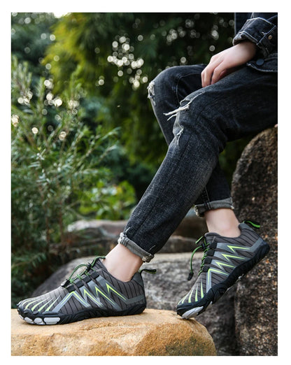 Men's Cross-Trainer | Barefoot & Minimalist Shoe | Zero Drop Sole | Wide Toe Box Aqua Shoes Five-Finger Swimming Shoes