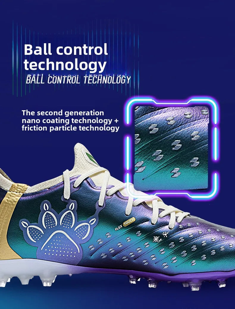 Chuteiras de Futebol Kelme para Adulto MG com Pitões Curtos, Botas de Treino de Futebol para Homem, Calçado Profissional de Competição Específico para Relva