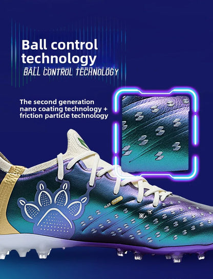 Chuteiras de Futebol Kelme para Adulto MG com Pitões Curtos, Botas de Treino de Futebol para Homem, Calçado Profissional de Competição Específico para Relva