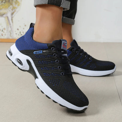 Men's shoes Fashion Super Breathable Lace-Up Running Shoes - Non-slip, durable and pillow comfort - Men's Fashion Sneakers