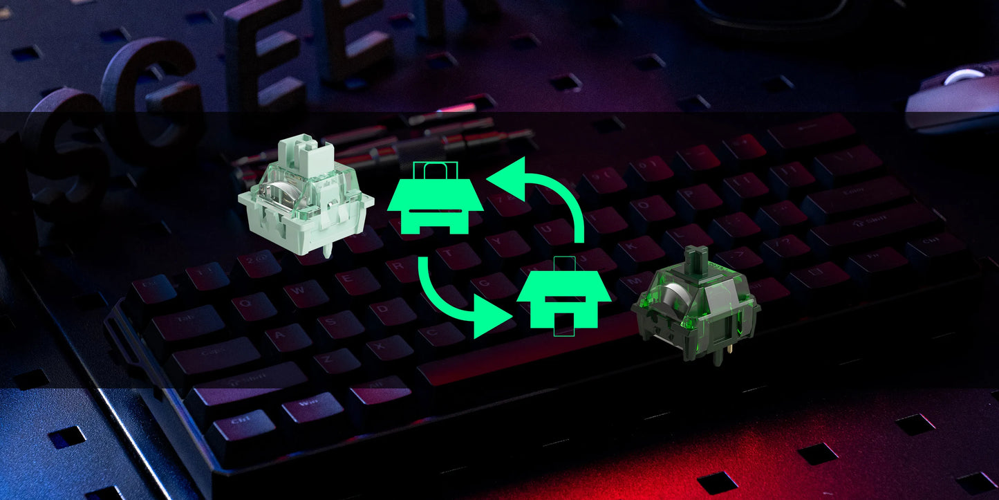 Akko MonsGeek FUN60 Ultra mechanische Gaming-Tastatur, magnetische Switches, 60 %, Rapid Trigger, 8K HE/TMR, Custom-Aluminium-Tastatur für Gamer