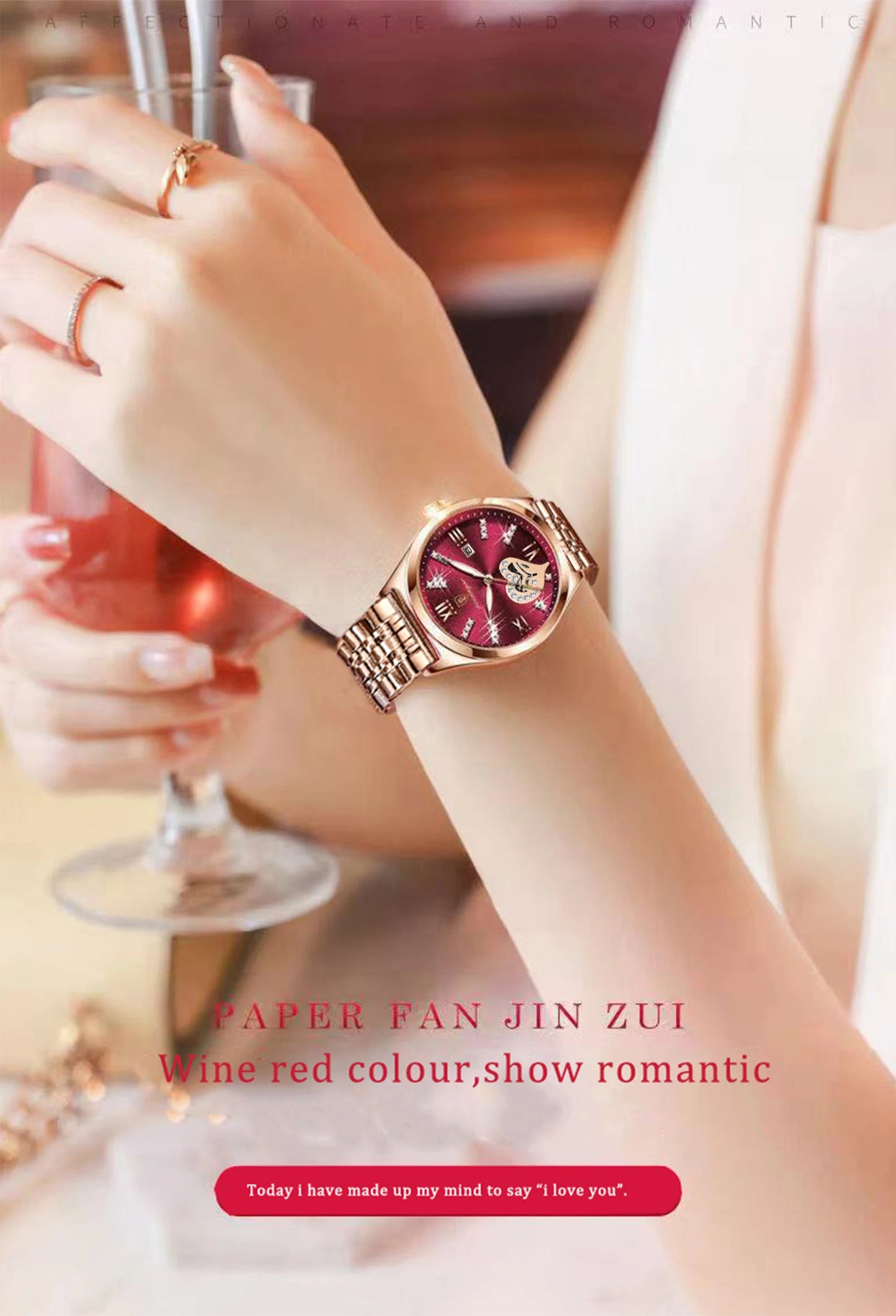 POEDAGAR Top Luxury Woman Watches Waterproof Luminous Date Stainless Steel Women's Quartz Wristwatch Elegant Dress Ladies Watch