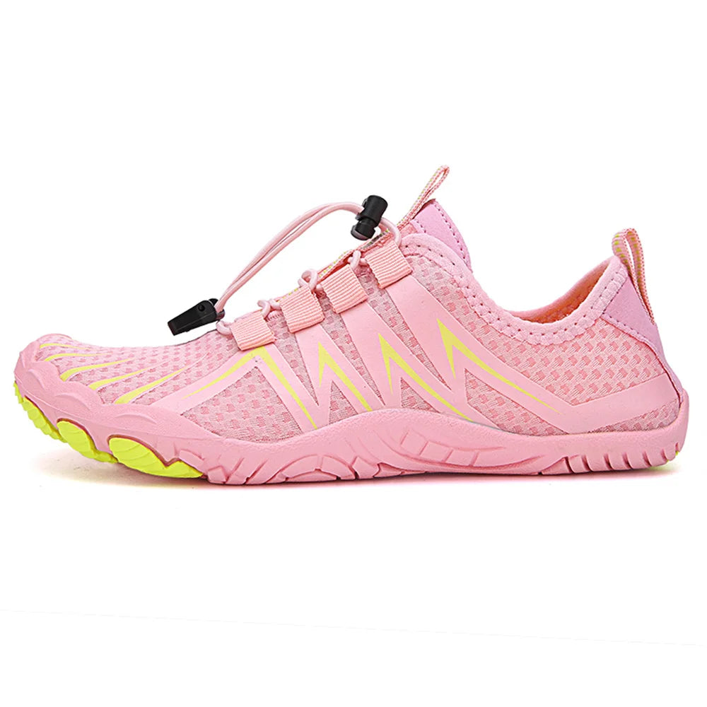 Sapatos Aquáticos Unissexo de Secagem Rápida para Homem e Mulher, Coloridos, para Praia, Natação, Surf e Beira-Mar, Ténis Aquáticos para Casal, Descalços, para Caminhada em Riachos