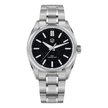 Watchdives WD0003C 38mm Watch VH31 Sweep Seconds Quartz Movement Stainless Steel Watch Elementum Original Design Men Wristwatch