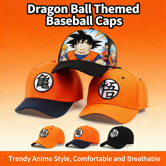 Dragon Ball Z Adjustable Baseball Cap Anime Goku Parent-Child Summer Sunhat Hip Hop Dad Hat Men Boy Outdoor Sport Hats Gift