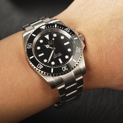 Watchdives WD1680Q V2 Men Watch VH31 Sweep Second Quartz Movement AR Sapphire Luminous BGW9 20Bar Waterproof Steel Wristwatches