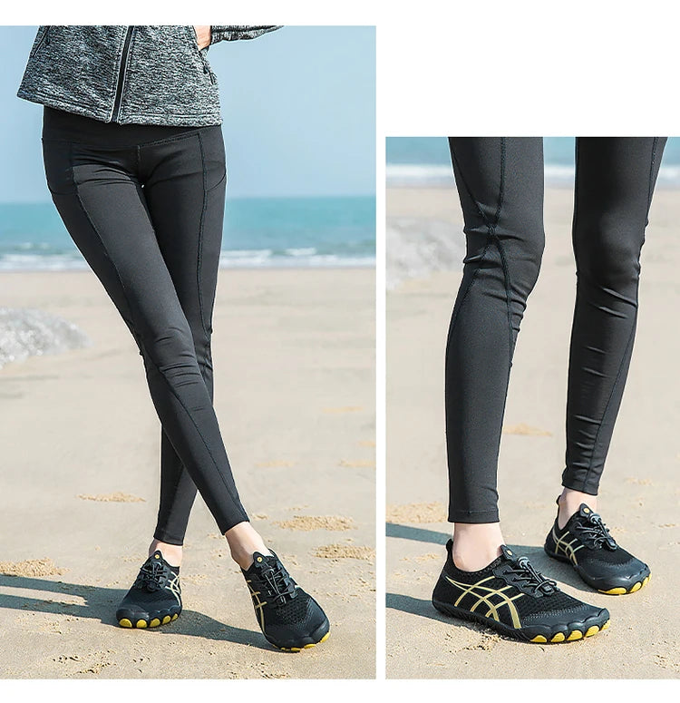 Aqua Shoes Herr Vattenskor Barfota strandskor Unisex Snabbtorkande utomhusskor Träningsskor Gymskor Sneakers Storlek 35–46