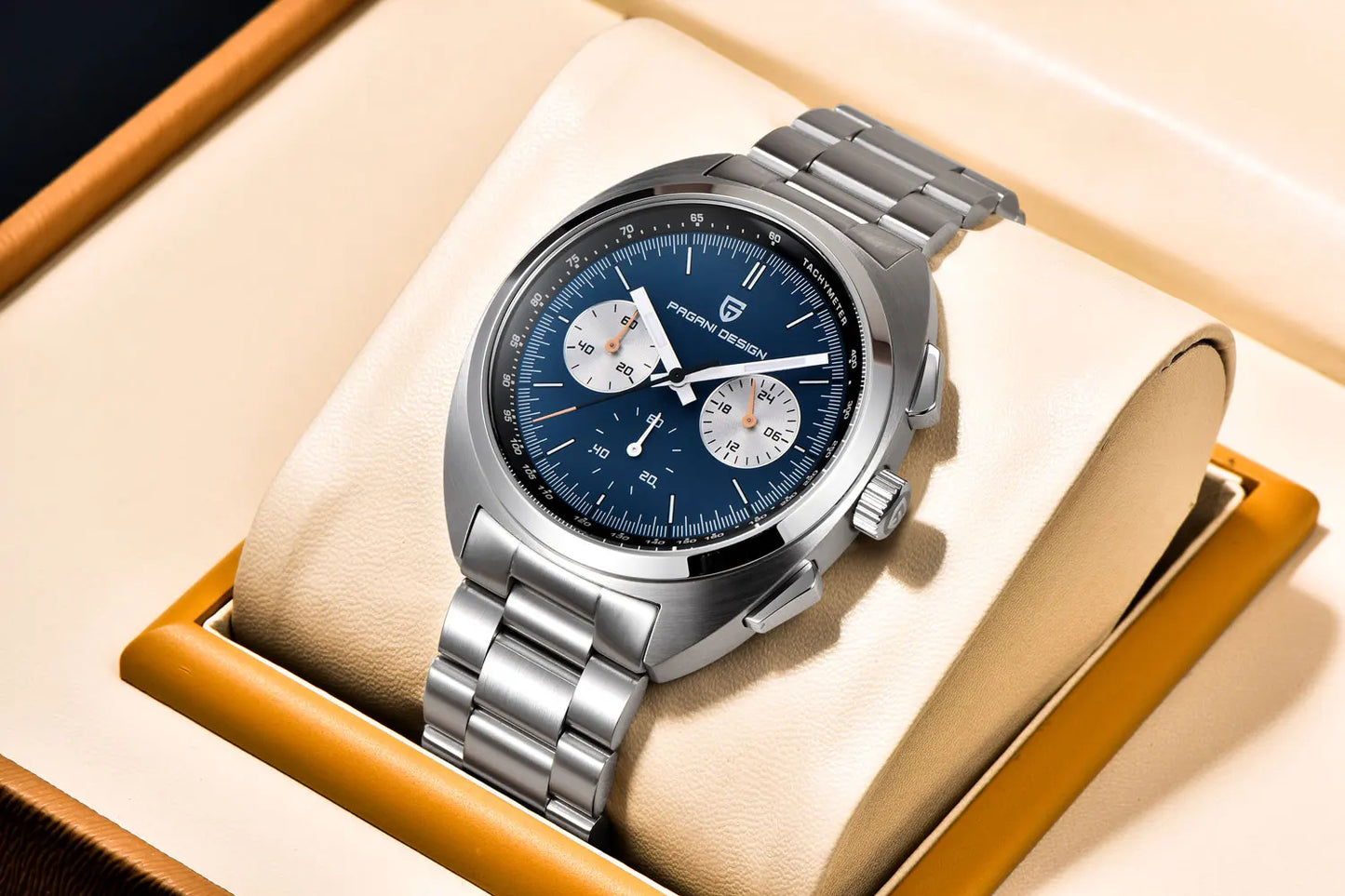 PAGANI DESIGN 2026 NEW Turtle Back Chronograph 1782 Watch for Man Fashion Men's Quartz Watch Luminous relogios masculino