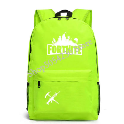 Fortnite Children's Backpack Large Capacity Bolsa Escolar High Quality Waterproof Men Women Victory Game Stationary Kid Rucksack