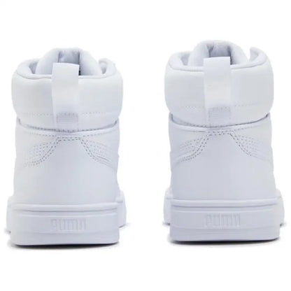 Puma Caven, baskets basses confortables et polyvalentes, baskets blanches 401799-01