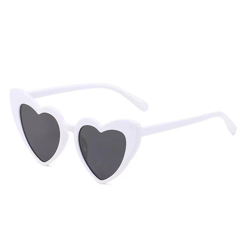 1 buc. Ochelari de soare în formă de inimă cu personaje de desene animate pentru copii, ochelari de soare pentru bebeluși, băieți și fete, ochelari de soare UV400, cadouri pentru copii, ochelari de modă pentru petreceri
