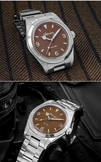 ADDIESDIVE 2025 NEW Watch For Men 316L Stainless Steel 10Bar Diving Luminous AD2096 Luxury Gift Quartz Wristwatch reloj hombre
