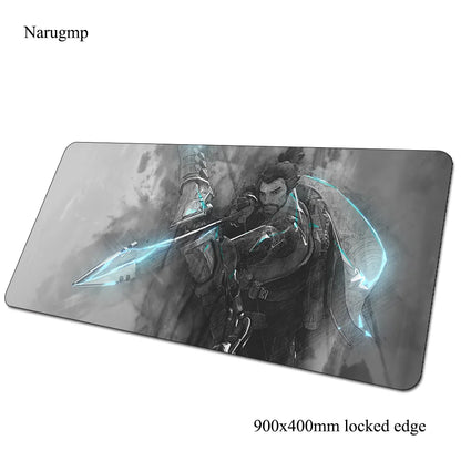 Podkładka pod mysz Overwatch, mata na biurko 900x400x3mm, duża gamingowa podkładka pod mysz i klawiaturę, prezent dla gracza PC na urodziny