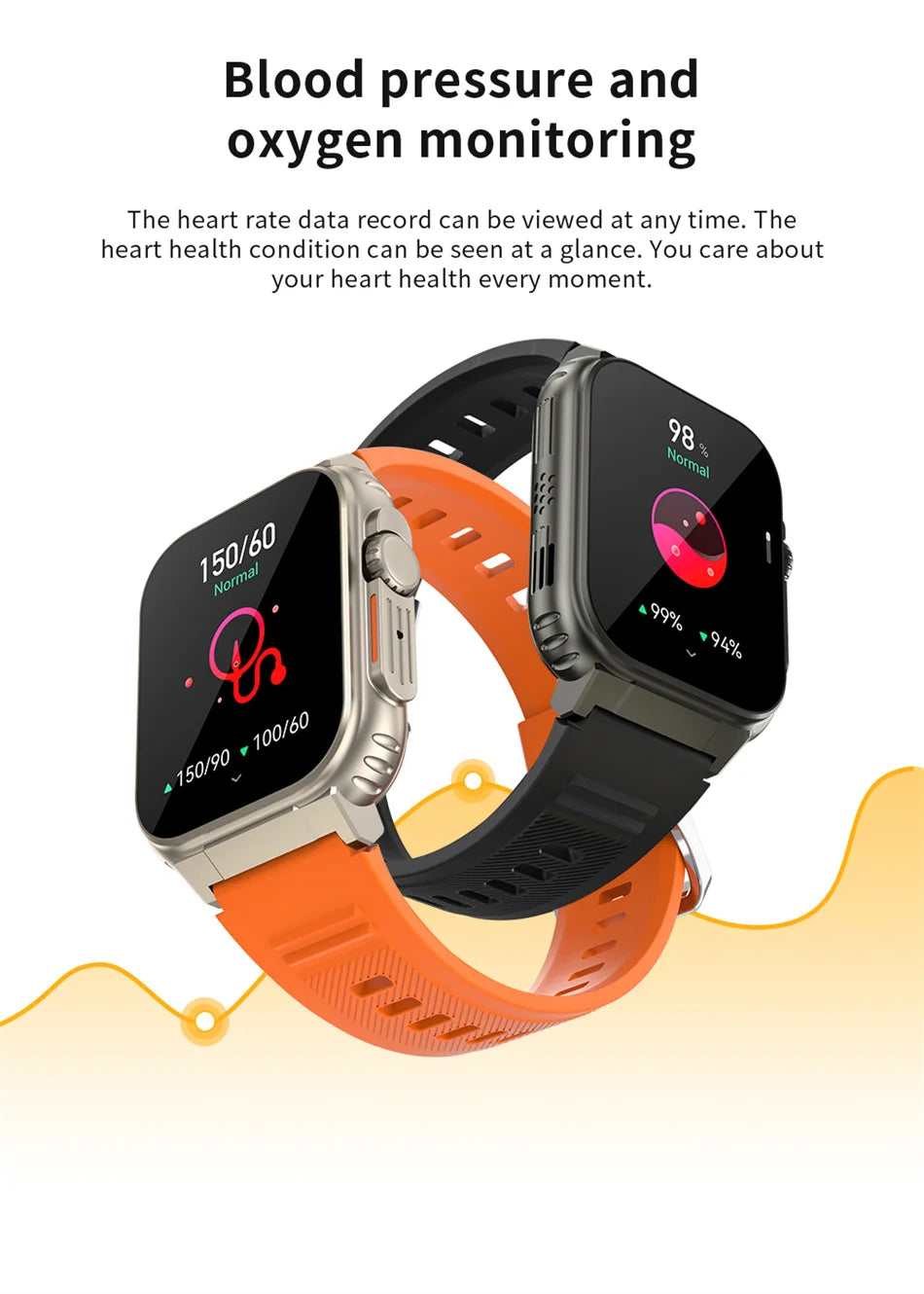 LIGE 600mAh New Ultra Smart Watch Men Bluetooth Call TWS Local Music Sport Clock 1.96'' IP68 Waterproof Relógio Smartwatch Women
