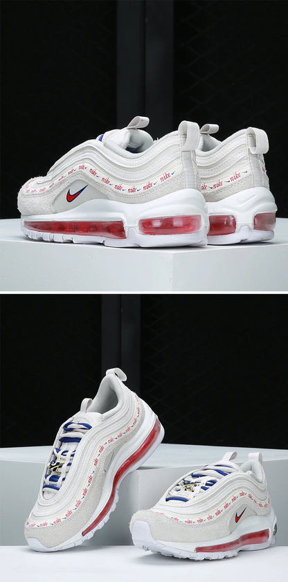 Sapatilhas desportivas Nike AIR MAX 97 genuínas para mulher, de cano baixo, com amortecimento Air, DC4013-001