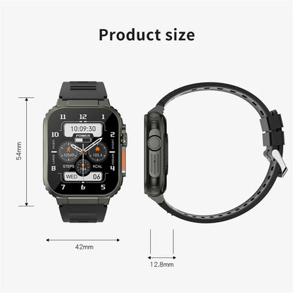 LIGE 600mAh New Ultra Smart Watch Men Bluetooth Call TWS Local Music Sport Clock 1.96'' IP68 Waterproof Relógio Smartwatch Women