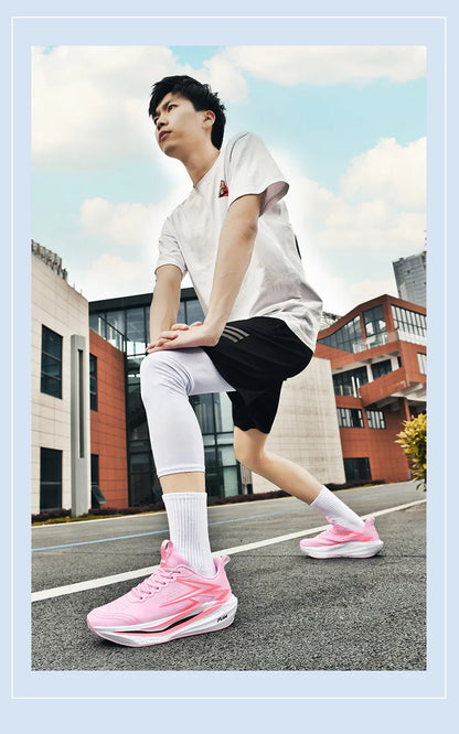 Running Shoes Carbon Plate Specialty Marathon Men's Sports Breathable Lightweight Women's Comfortable Athletic Non-slip Sneakers
