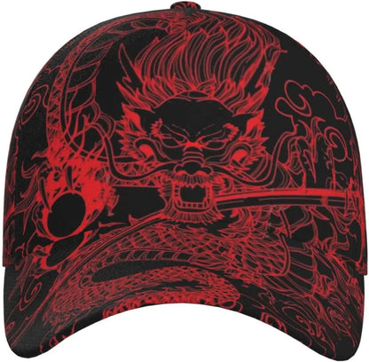 Dragon Snapback Cap Mens Baseball Hats Men Sun Hat Adjustable Cool Trucker hat for Women Men