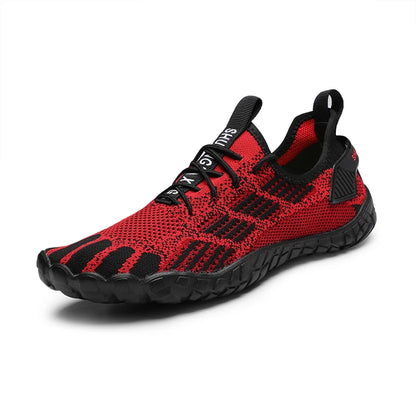Water Shoes for Men Barefoot Beach Shoes Breathable Sport Shoes Quick Dry River White Sea Aqua Sneakers Soft Beach Sneakers