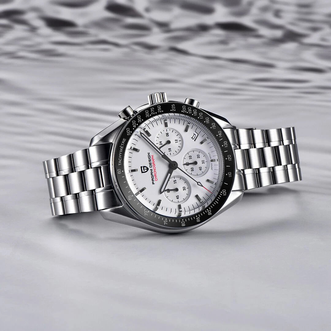 PAGANI DESIGN 2026 New Men's Watches Top Luxury Quartz Watch For Men Auto Date Speed Chronograph AR Sapphire Mirror Wrist watch