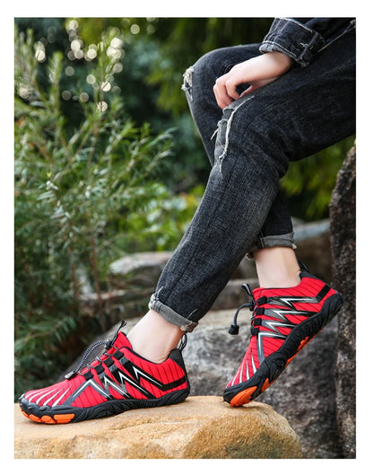 Men's Cross-Trainer | Barefoot & Minimalist Shoe | Zero Drop Sole | Wide Toe Box Aqua Shoes Five-Finger Swimming Shoes