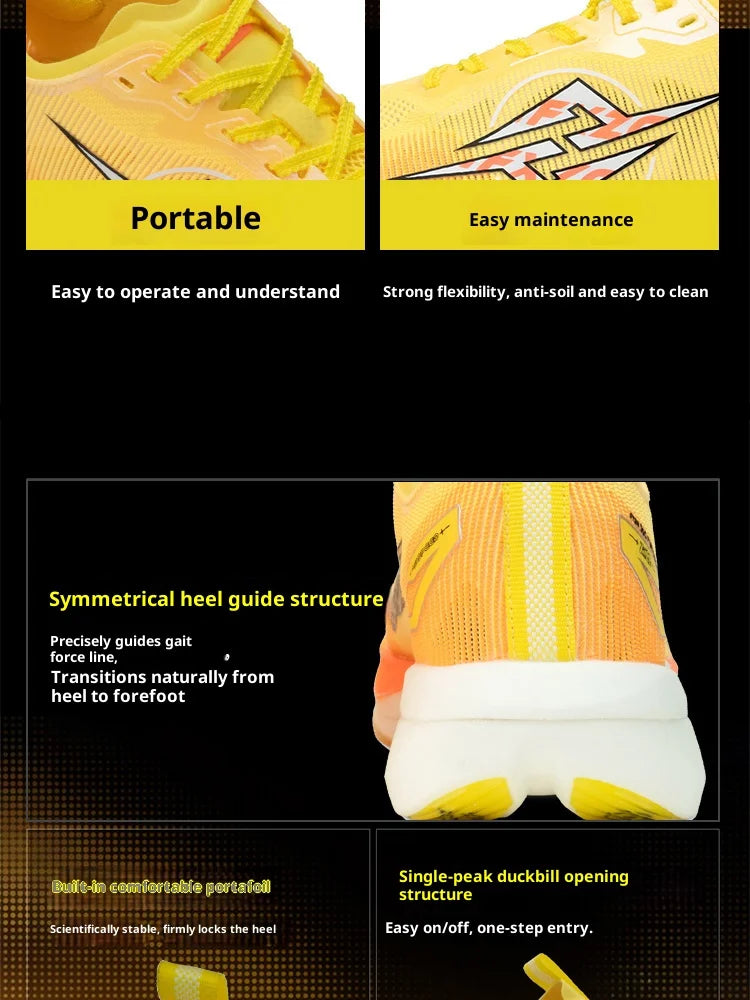CIERSES MFXZG carbon plate marathon running racing shoes professional package support shock absorber ultra-light sports shoes