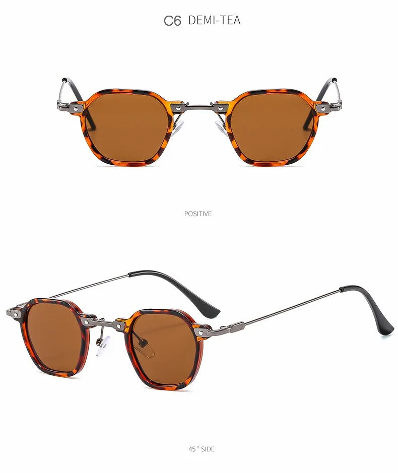 Ochelari de soare mici, pătrați, pentru călărie și condus, pentru femei și bărbați, de marcă, de designer, cu ramă metalică, ochelari de soare, Oculos De Sol, UV400