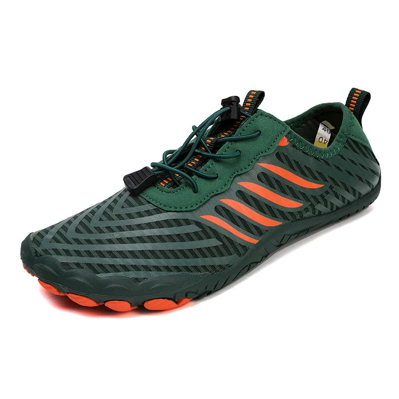 Sapatos Aquáticos Unissexo de Secagem Rápida para Homem e Mulher, Coloridos, para Praia, Natação, Surf e Beira-Mar, Ténis Aquáticos para Casal, Descalços, para Caminhada em Riachos