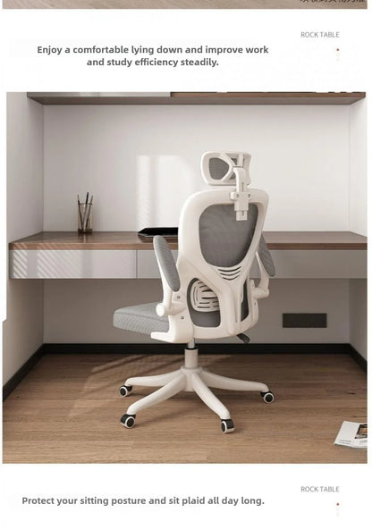 Ergonomic Chair, home Computer Chair, comfortable Sedentary Student Study Chair, dormitory Backrest, E-sports Chairs, Office Chairs