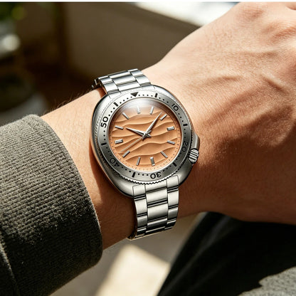 QINGXIYA New Luxury Military Man Watch Waterproof Men Watch Stainless Steel Quartz Men's Watches Reloj+box Relogio Masculino
