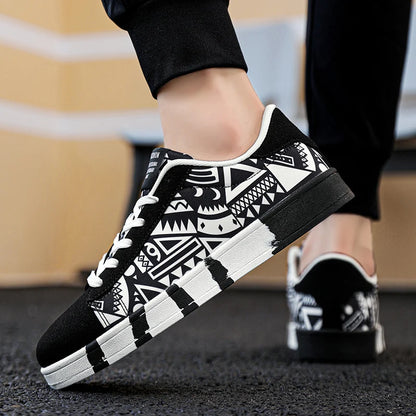 YRZL skateschoenen voor heren, canvas sneakers, casual ademende wandelschoenen, lichtgewicht platte herenschoenen, streetwear trend sportschoenen