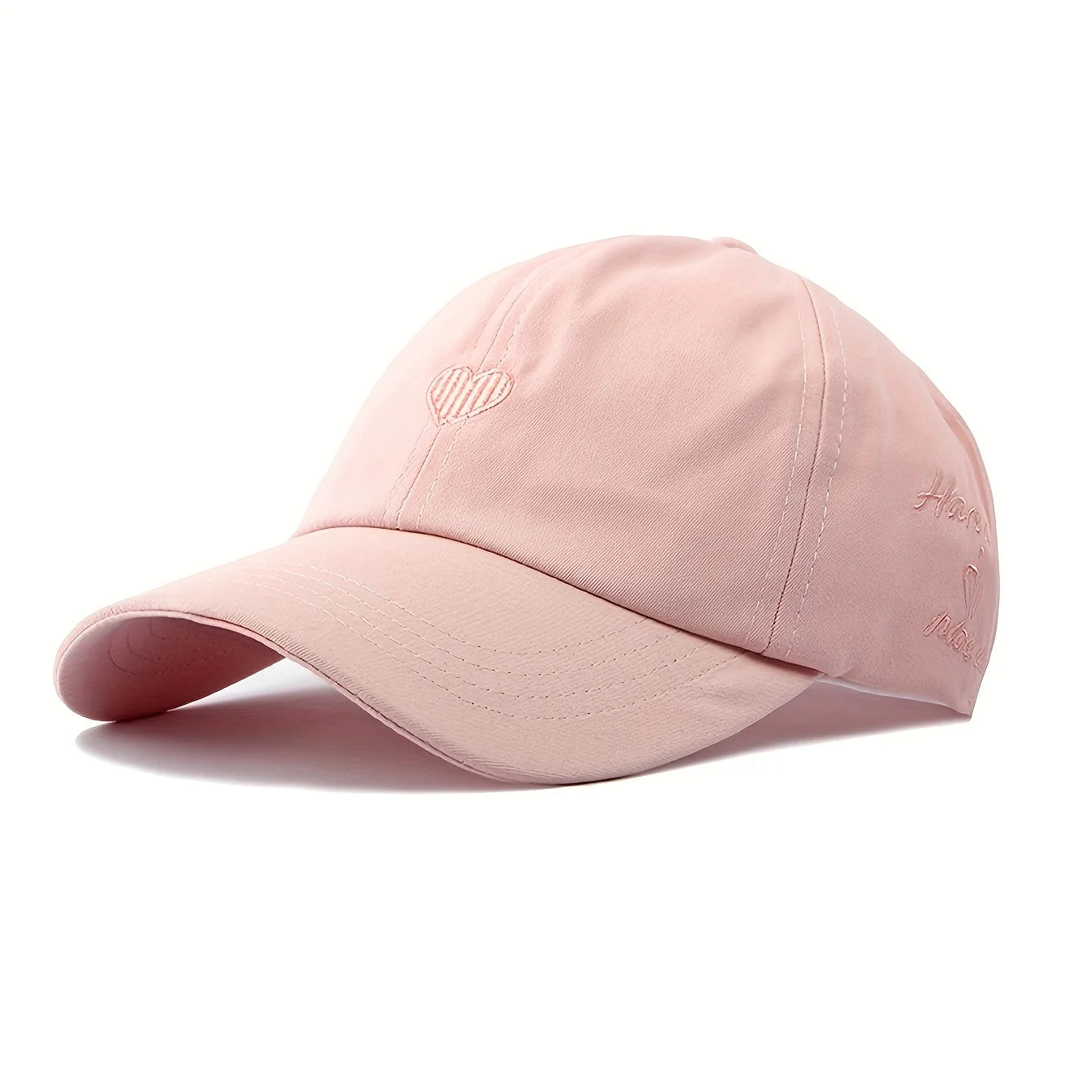 Summer Baseball Cap Breathable Women High Ponytail Outdoor Sport Cap Sunshade Anti-UV Adjustable Travel Beach Empty Top Hat