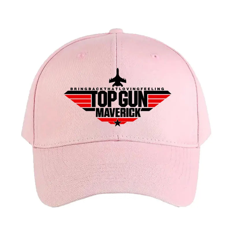 TOP GUN MAVERICK Men Classic Vintage Baseball Cap Adjustable Dad Hat with Curved Brim Casual Outdoor Sports