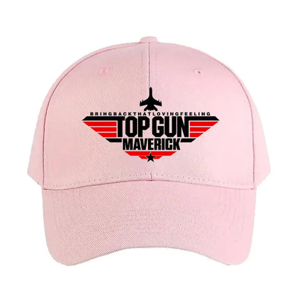 TOP GUN MAVERICK Men Classic Vintage Baseball Cap Adjustable Dad Hat with Curved Brim Casual Outdoor Sports