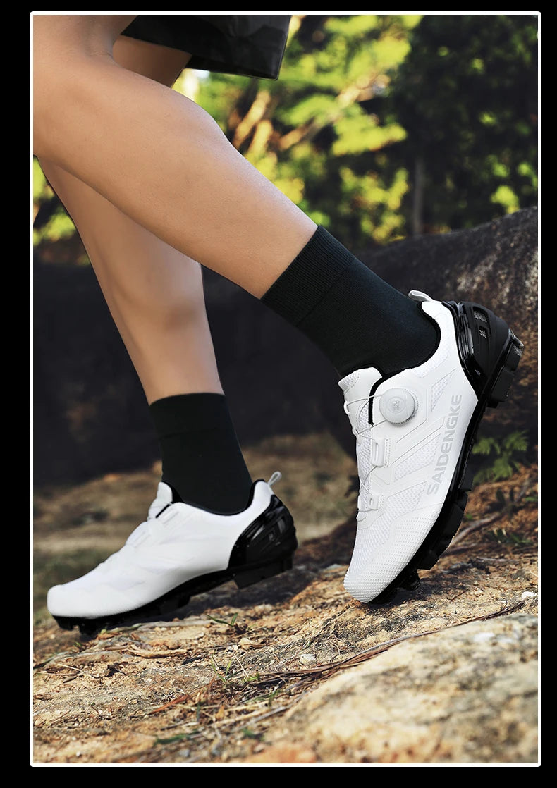 Unisex New Cycling Shoes Professional Lightweight Luxury Original Road Rubber MTB Racing Bicycle Fashion Bike Street Sports