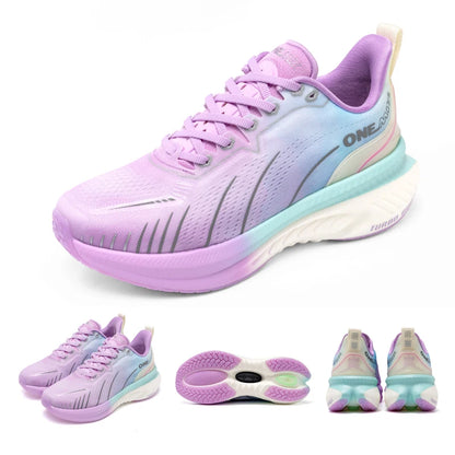 Zapatillas de running ONEMIX con nueva amortiguación para hombre, aptas para corredores de peso elevado, deportivas con cordones para mujer, antideslizantes, de exterior, zapatillas atléticas masculinas