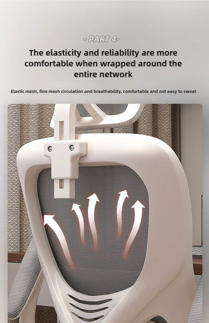 Ergonomic Chair, home Computer Chair, comfortable Sedentary Student Study Chair, dormitory Backrest, E-sports Chairs, Office Chairs