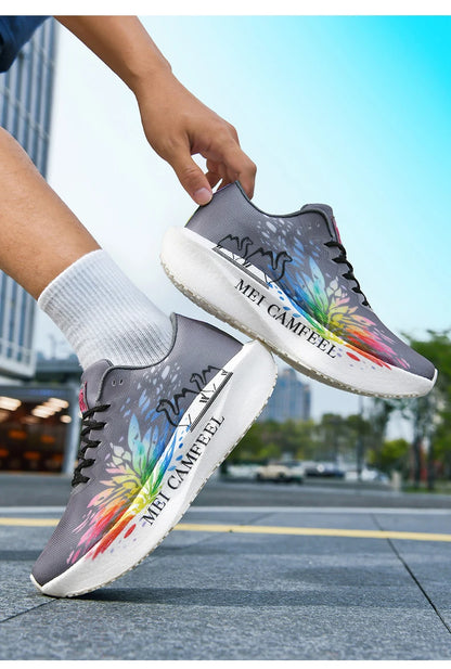 2026 New Eagle Pattern Running Shoes Carbon Plate Marathon Sports Shoes Ultra-Light Breathable Cushioning Training Running Shoes