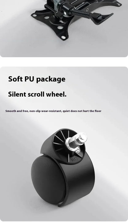 Office Chair Gaming Desk Ergonomic Computer Adjustable Armrests 3D Headrest Chair Lift Chair Back Can Tilt Back with Foot Pedals