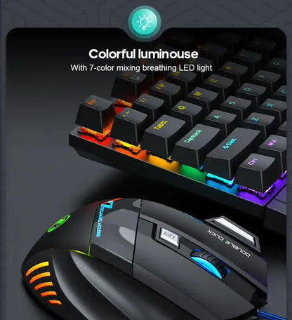 IMICE X7 Optical Gaming Mouse Adjustable DPI Ergonomic Anti Slip Design Colorful Luminuse Suitable for Desktop Computers Laptop