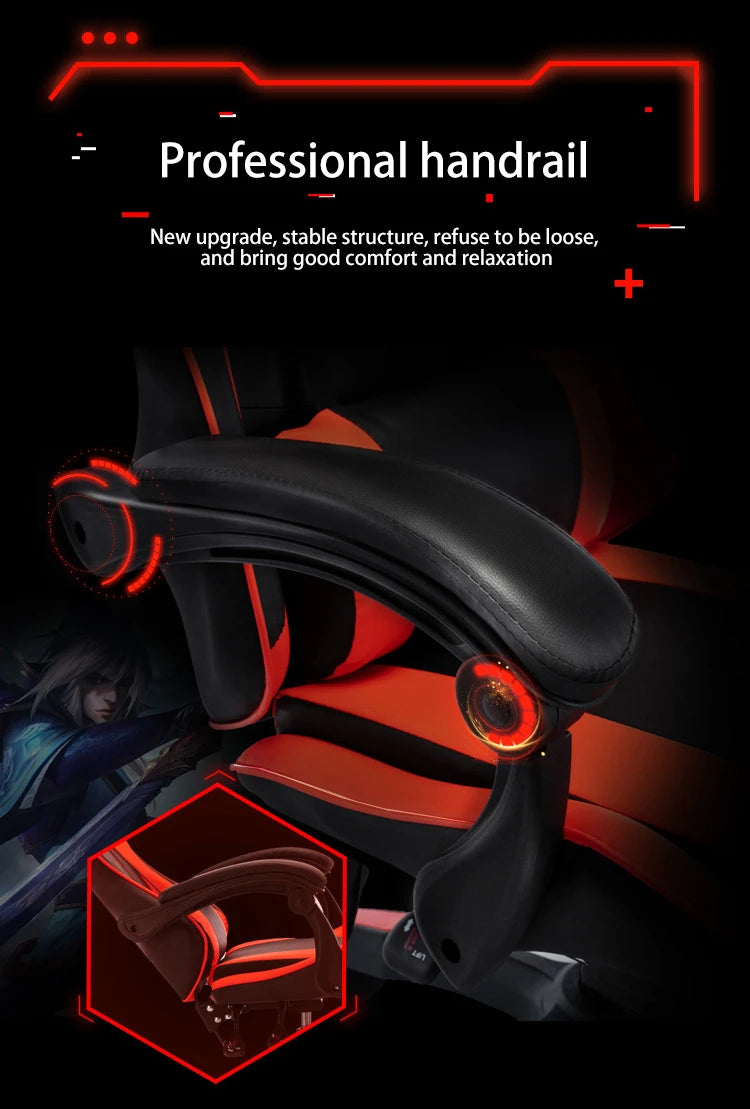 Computer Chair Can Lie Office Chair Anchor Gaming Chair