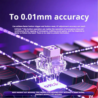 AULA WIN60 HE Wired Connection Magnetic Axis Keyboard RT Custom Mechanical Keyboard for E-sports Games 8K Polling Rate
