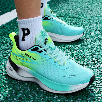 Specialty Marathon Running Shoes for Men Sports Breathable Lightweight Carbon Plate Women's Comfortable Athletic Non-Slip Sneakers