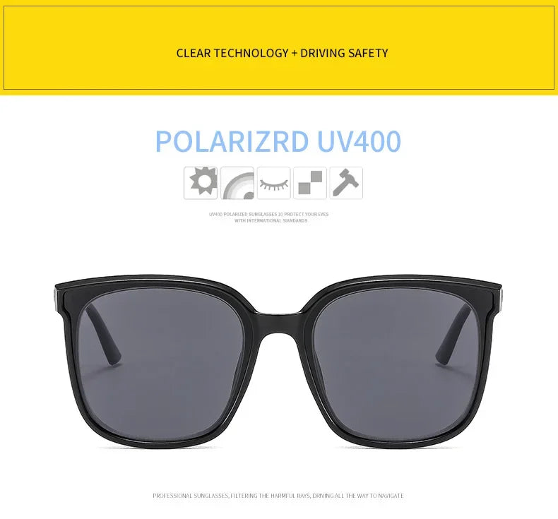 Ochelari de soare polarizați pentru bărbați și femei, cu protecție împotriva luminii albastre, ochelari pentru miopie, ochelari anti-radiații pentru vedere de aproape, dioptrii de la 0 la -6,0